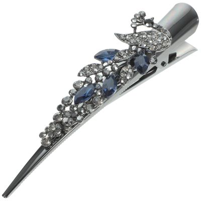 SWETRACE Large Elegant Rhinestone Duckbill Hair Clip