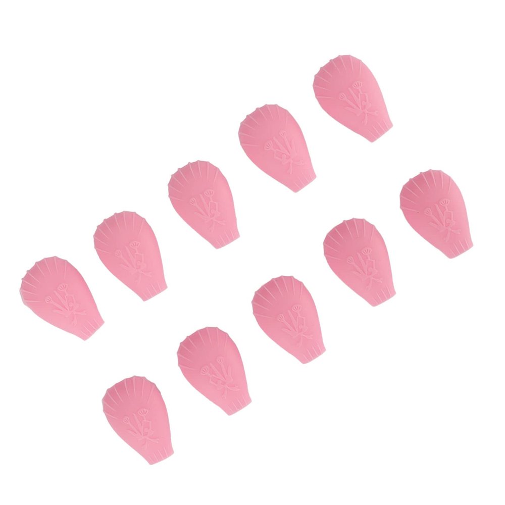 Eminchu Silicone Eyeshadow Brush Covers, 10-Pack, Dustproof Makeup Brush Protectors