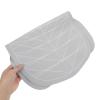 MOBUTOFU Silicone Haircut Mat with Hair-Catching Collar, Waterproof, Gray view 2