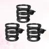 3-Pack Black Bottle Holders for Strollers with Quick Release view 3