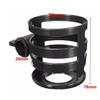 3-Pack Black Bottle Holders for Strollers with Quick Release view 4