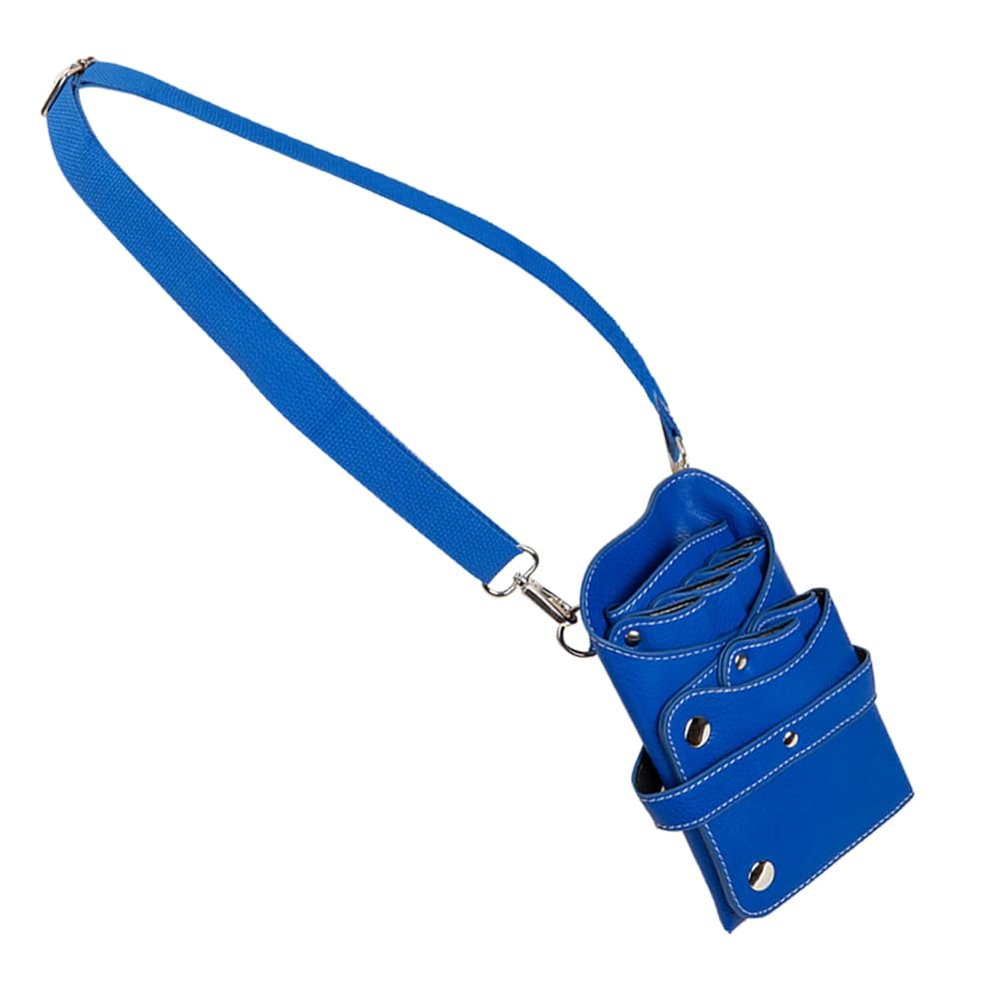 Hairdressing Tool Bag with Adjustable Waist Belt (Blue)