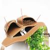 Barber Belt Salon Holster Pouch, Hairdresser Scissor Kit Bag (Brown) view 3
