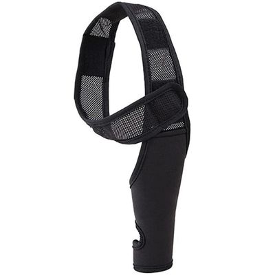Adjustable, Breathable Dog Leg Brace for Injured Legs, Black