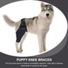 Adjustable, Breathable Dog Leg Brace for Injured Legs, Black view 4