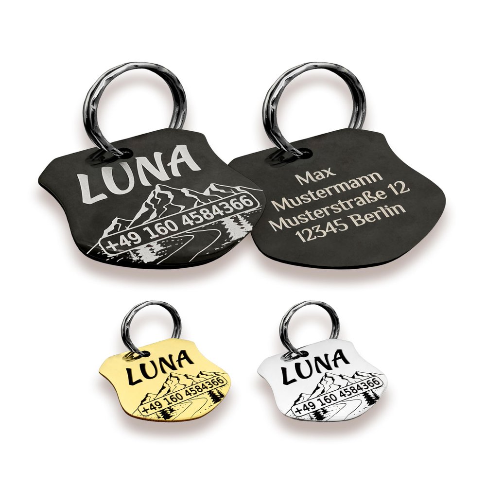 Personalized Dog Tag with Engraving