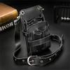 Hairstylist Storage Crossbody Scissor Bag, Hairdresser Tool Set for Hairdressers (Black) view 1