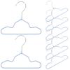 HOOWIFFY Non-Slip Hangers, Space-Saving and Lightweight, Metal and Plastic, 20-Pack view 1