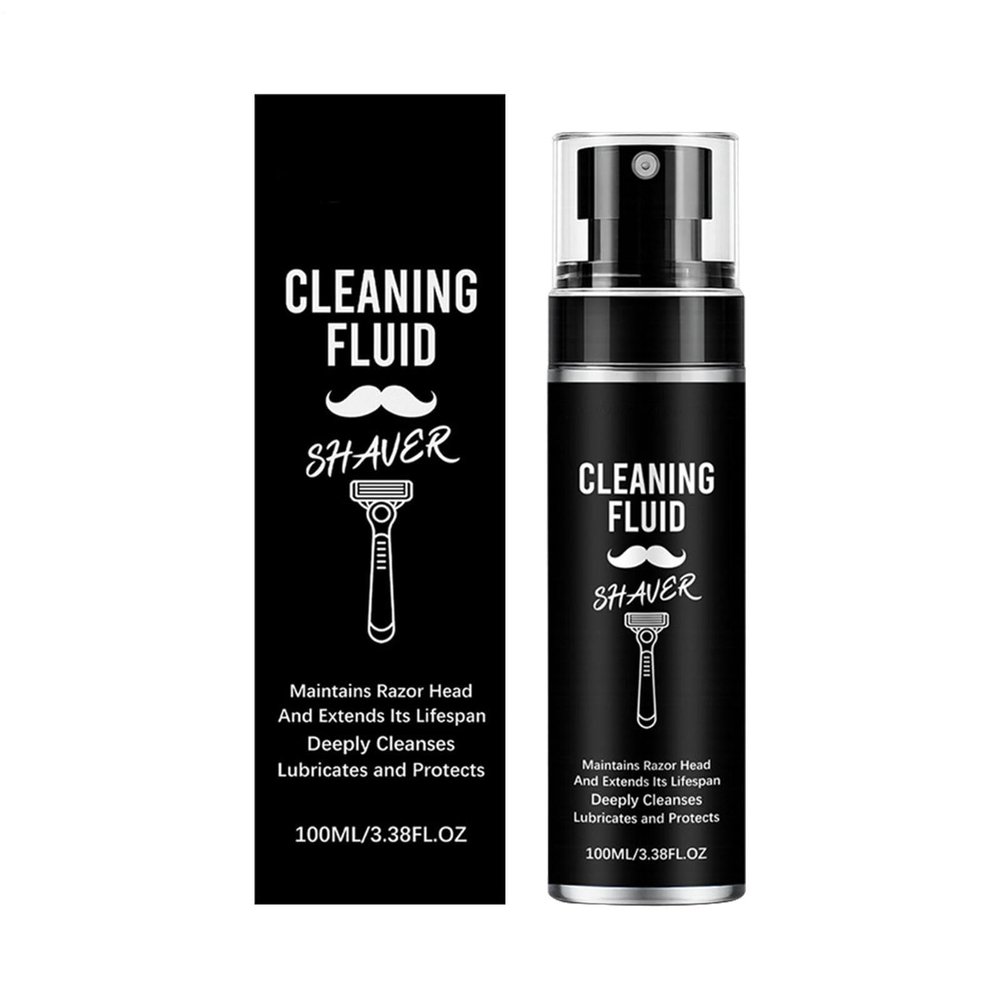 Electric Shaver Cleaner, 100 ml Cleaning Spray for Hair Clippers