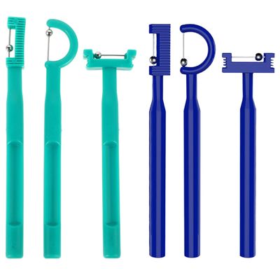 SOESFOUFU 6-Piece Tongue-Tip Exercise Set for Speech Therapy