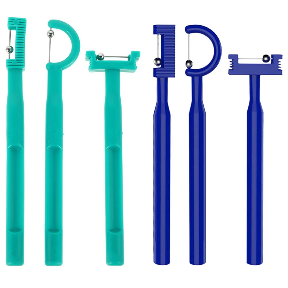 SOESFOUFU 6-Piece Tongue-Tip Exercise Set for Speech Therapy