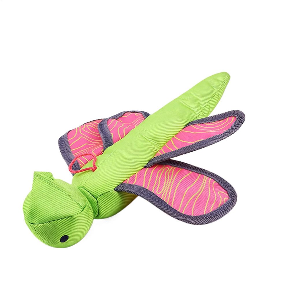 Generic Fetch Toy for Dogs, Plush Dragonfly with Throwing Function