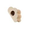TWISAXC Wooden Hamster Hideout with Climbing Ramps and Tunnel for Dwarf Hamsters view 1
