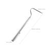BESTYASH Extendable Stainless Steel Snake Hook for Reptiles, Silver view 2