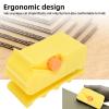 Spacnana Cat Scratcher Cardboard Cutter, Ergonomic Tool for DIY Cardboard Strips (Yellow) view 4