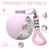 Portable Dog Water Bottle with Collapsible Bowl, 285 ml view 3