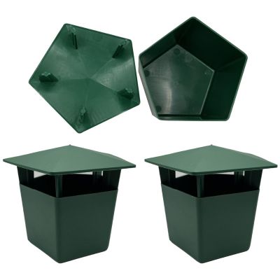 Snail Trap - Green ABS, 12 cm, Reusable Beer Trap