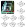 HENYGEN 8-Piece Acrylic Aquarium Cover Clips, Easy-to-Install Lid Supports for Home and Office Use view 3