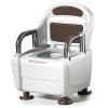 Portable Toilet Chair with Handles, Adjustable Height and Non-Slip Design for Seniors and People with Disabilities view 1