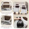 Portable Toilet Chair with Handles, Adjustable Height and Non-Slip Design for Seniors and People with Disabilities view 4
