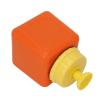 Empty Baby-Bottle-Shaped Toner Dispenser, 120 mL, Orange view 2