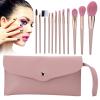 12-Piece Makeup Brush Set with Storage Bag for Blush, Powder, Foundation and Concealer view 4
