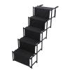 BOROCO 5-Step Foldable Dog Ramp for Cars, Supports up to 50 kg, for SUVs and Trucks view 1
