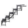 BOROCO 5-Step Foldable Dog Ramp for Cars, Supports up to 50 kg, for SUVs and Trucks view 2