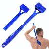 Folding Massage Scratcher with Extended Reach and Pet Grooming Brush view 3