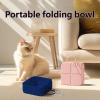 Foldable Dog Bowl with Locking Clip view 3