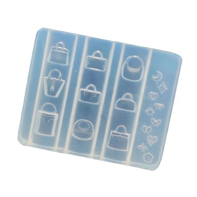 Stylish Handbag-Shaped Silicone Nail Art Stamper