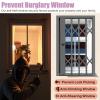 Extendable Safety Gate for Sliding Doors and Windows, Adjustable Pet Barrier for Home Protection view 3