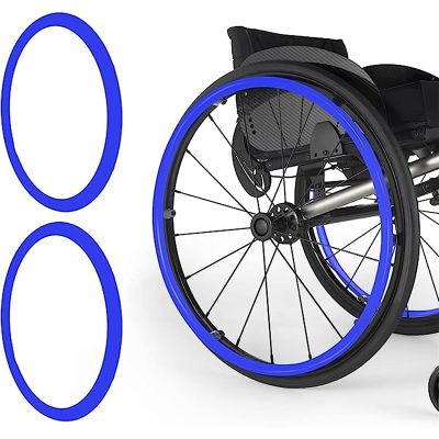 Non-Slip Wheelchair Push-Rim Covers for Improved Grip and Comfort