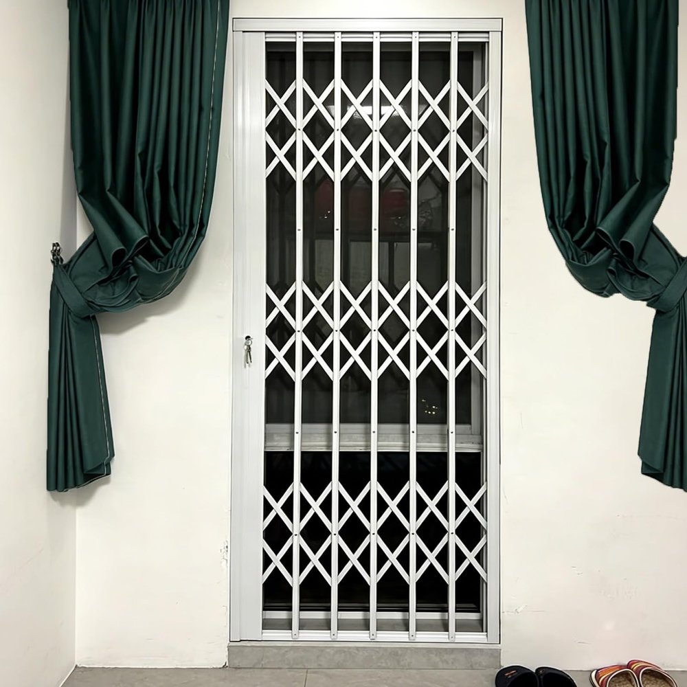 Extendable Folding Window Security Guard for Home Safety