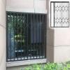 Window Security Bars with Lock and Key, Durable Aluminum Alloy, Foldable Protection for Sliding Windows view 1