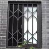 Folding Sliding Window Security Grille, Aluminum Alloy, Storm-Resistant view 1