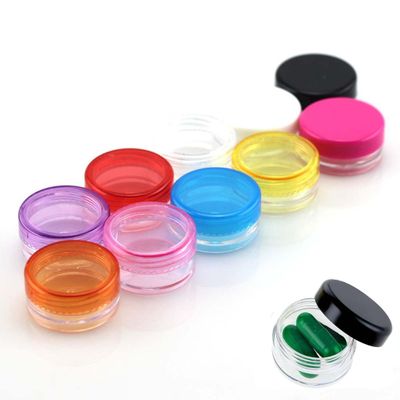 BIVYAX 10-Pack Small Pill Cases, BPA-Free Travel Medicine Containers