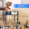 Adjustable Iron Dog Bowl Stand view 4