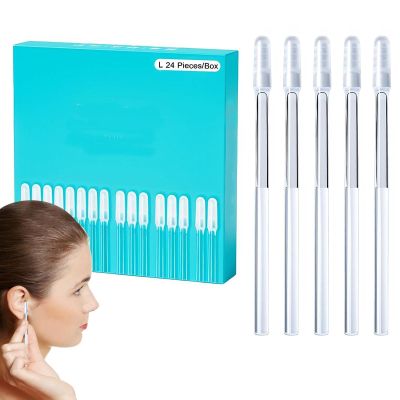 24-Piece Washable, Reusable Adhesive Ear Cleaning Set