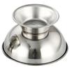 Ciieeo Reusable Stainless Steel Shaving Bowl with Stand view 1