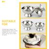Ciieeo Reusable Stainless Steel Shaving Bowl with Stand view 3