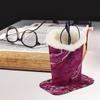Toyvian Plush Eyeglass Holders, 2-Pack, Freestanding with Wide Base, Assorted Color view 4