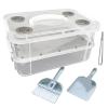 Transparent, Fine-Mesh, Odor-Reducing Mealworm Breeding Kit view 1