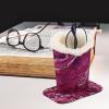 COOPHYA Eyeglass Holders for Safe Storage and Protection from Dirt, Wide Plush Base, 2-Piece Set, Stylish Stand, Random Color view 4