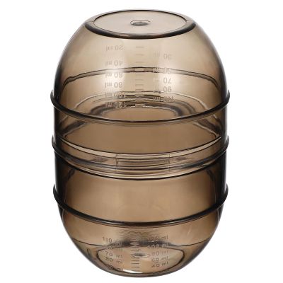Tofficu PP Hair Dye Mixing Bowl with Double Scale