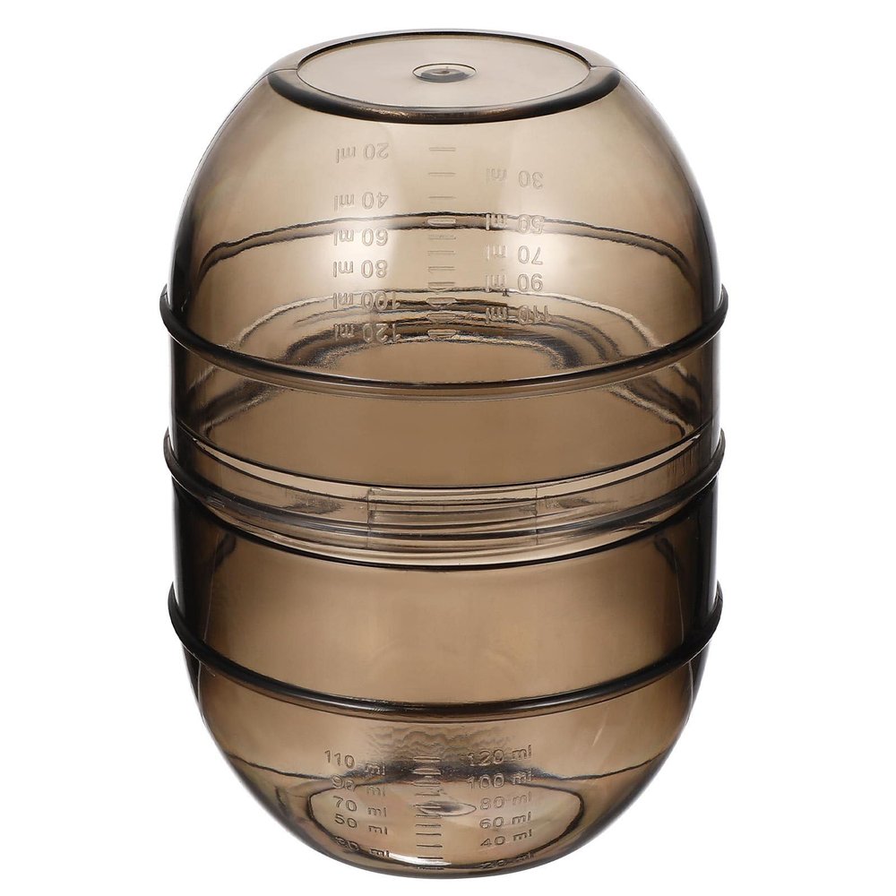 Tofficu PP Hair Dye Mixing Bowl with Double Scale