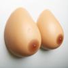 B-Cup Brown Silicone Breast Prostheses with Adhesive Surface, A–D Cup Bra Inserts for Crossdressers After Mastectomy view 3