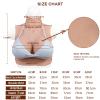 Realistic Silicone Breast Prosthesis, Highly Elastic Artificial Breast Form for Breast Enhancement for Crossdressers, Transgender People, Drag Queens, and Cosplay view 3
