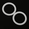 10-Piece Mini Colorful Silicone Rings for Pacifier Adapters and Pacifier Chain Holders, Pink view 3