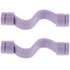 HOUDERCO Magnetic Door Supports, Lavender, 2-Pack for Front-Load Washing Machines view 1